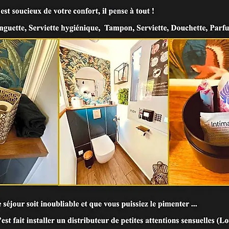 Hotell Loveroom L'1timiste Cds Neuilly-Plaisance